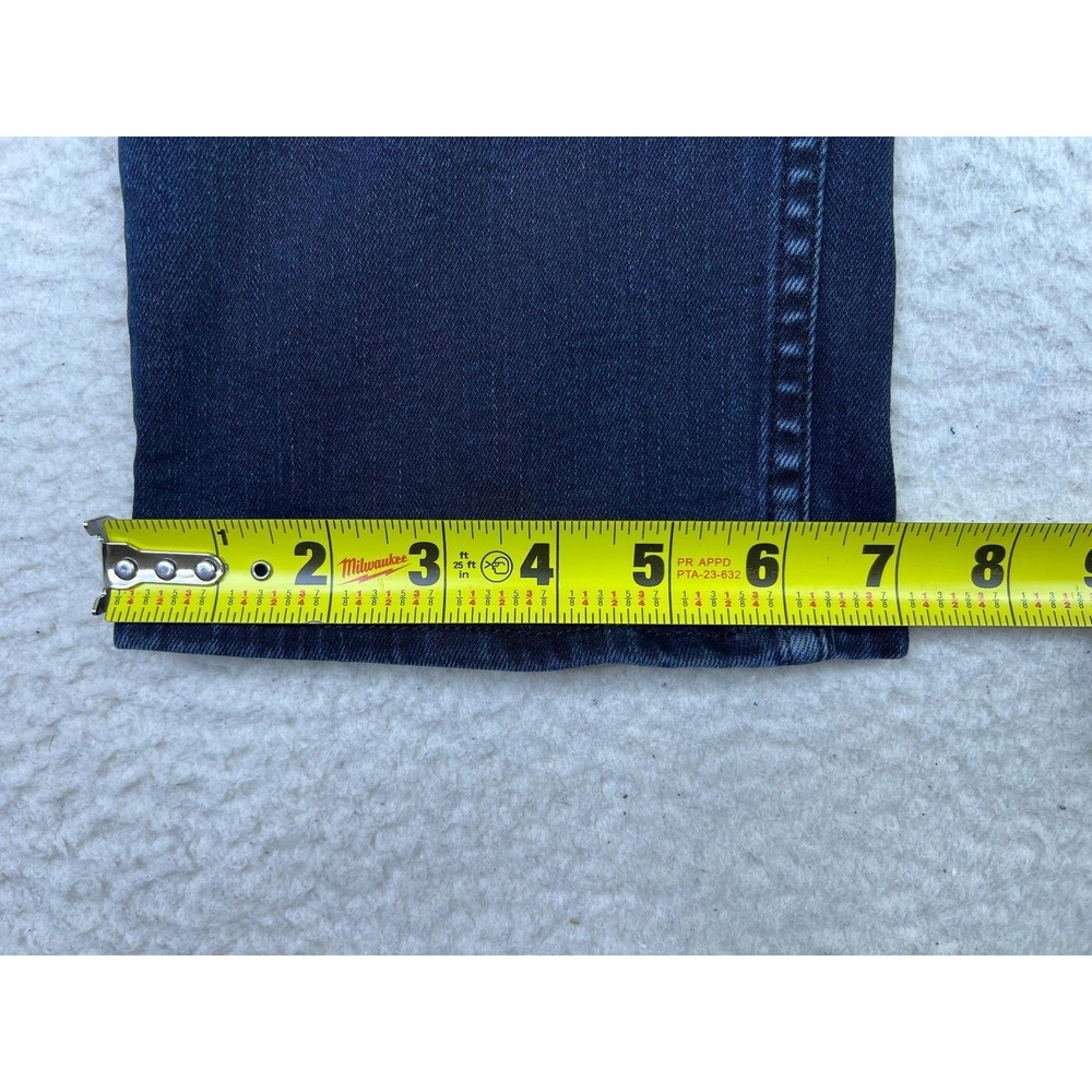 Mother The Mid Rise Rider Ankle Jeans Womens 28 Blue Night In Paris Stretch - Picture 15 of 16